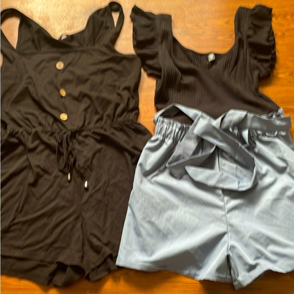 2 ROMPER OUTFITS